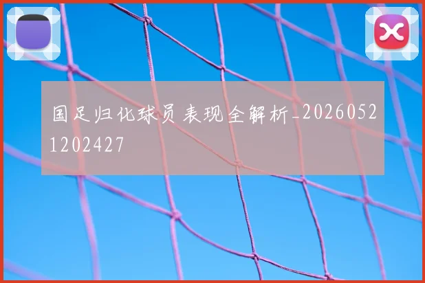 国足归化球员表现全解析_20260521202427